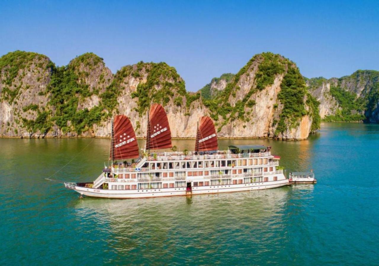 Hotel Arcady Boutique Cruise Ha Long Exterior foto