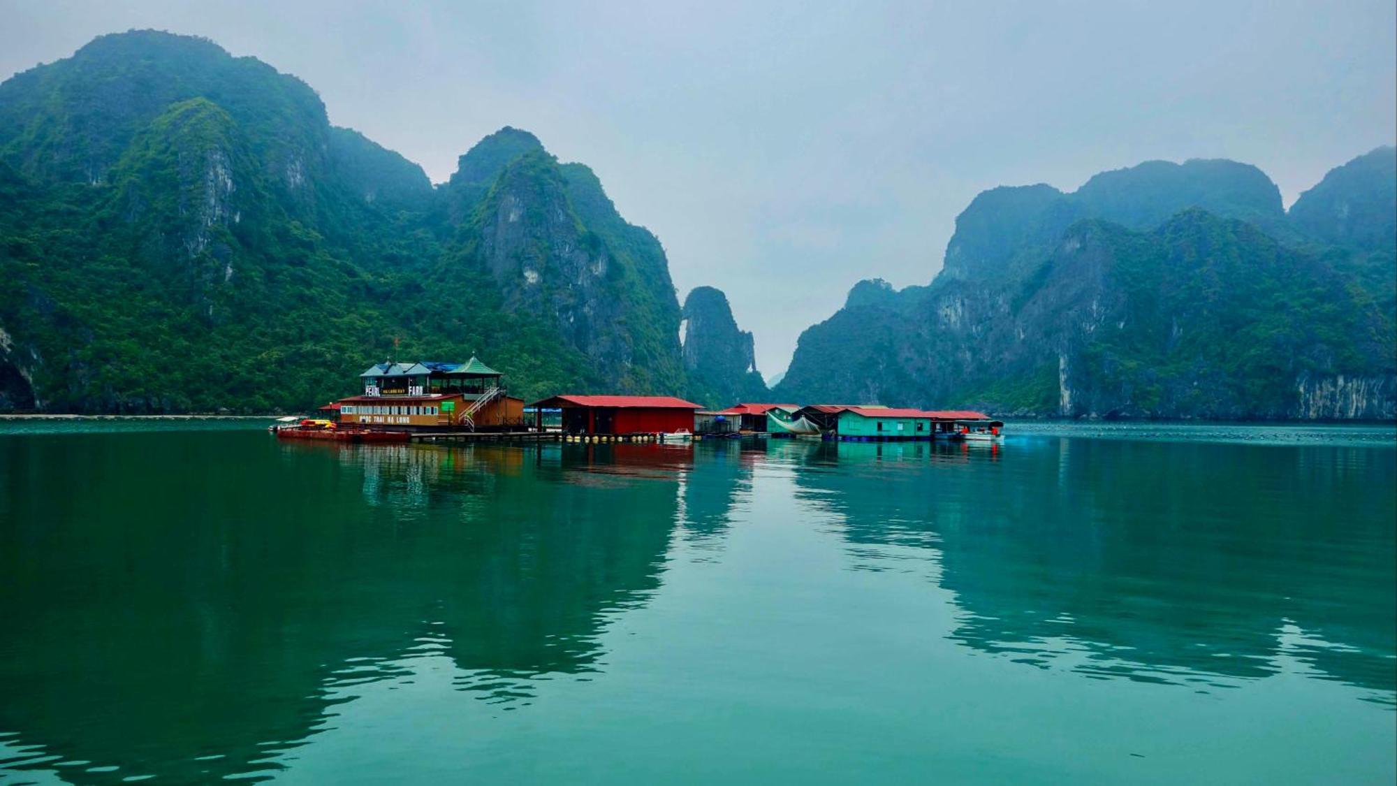 Hotel Arcady Boutique Cruise Ha Long Exterior foto