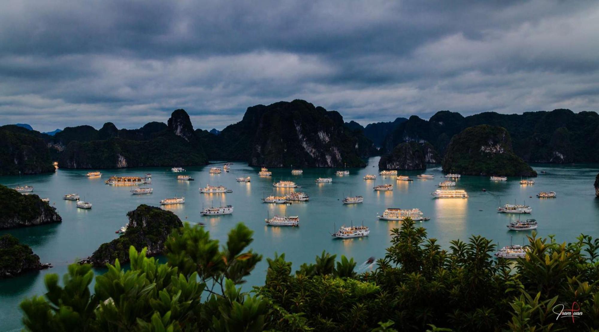 Hotel Arcady Boutique Cruise Ha Long Exterior foto