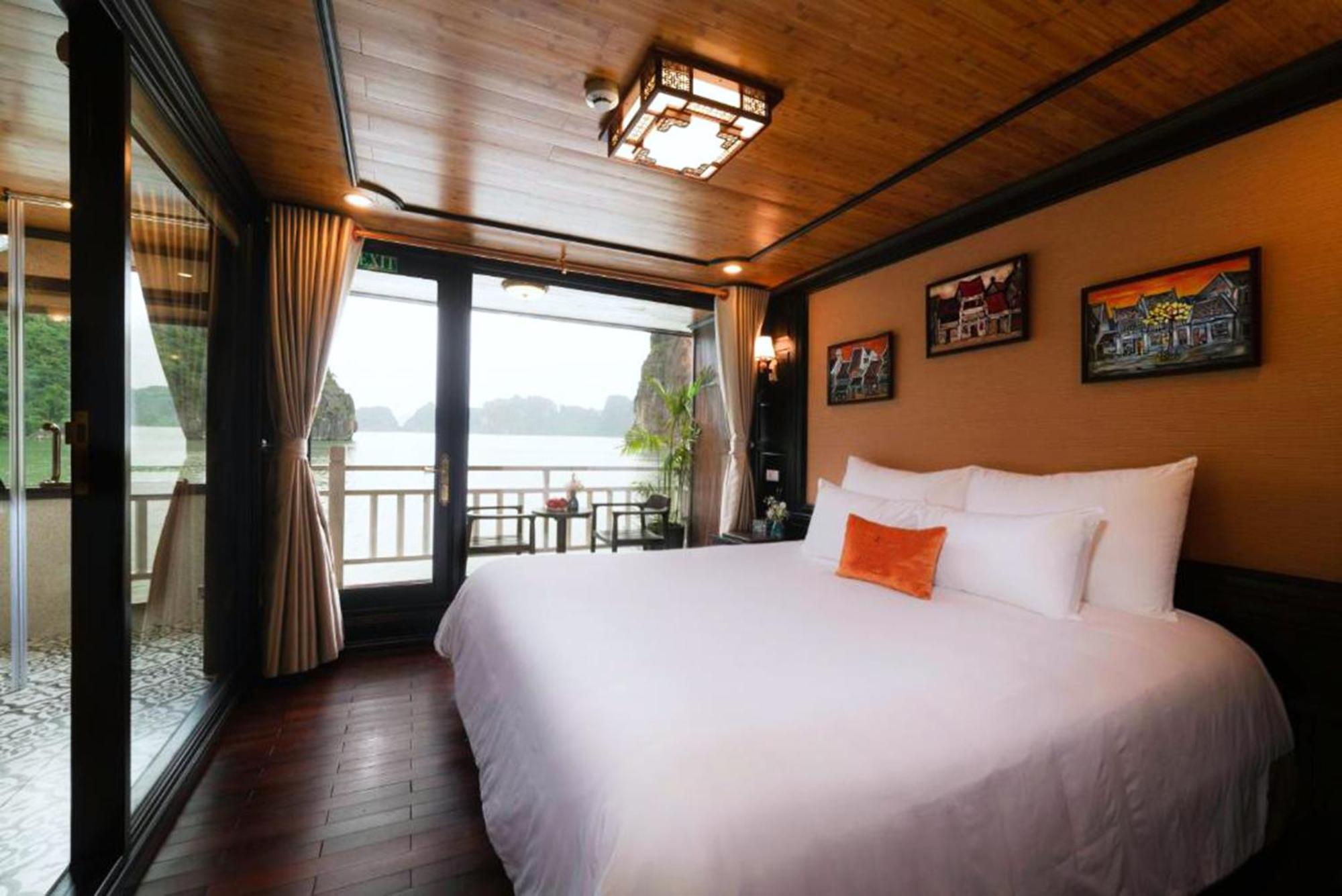 Hotel Arcady Boutique Cruise Ha Long Exterior foto