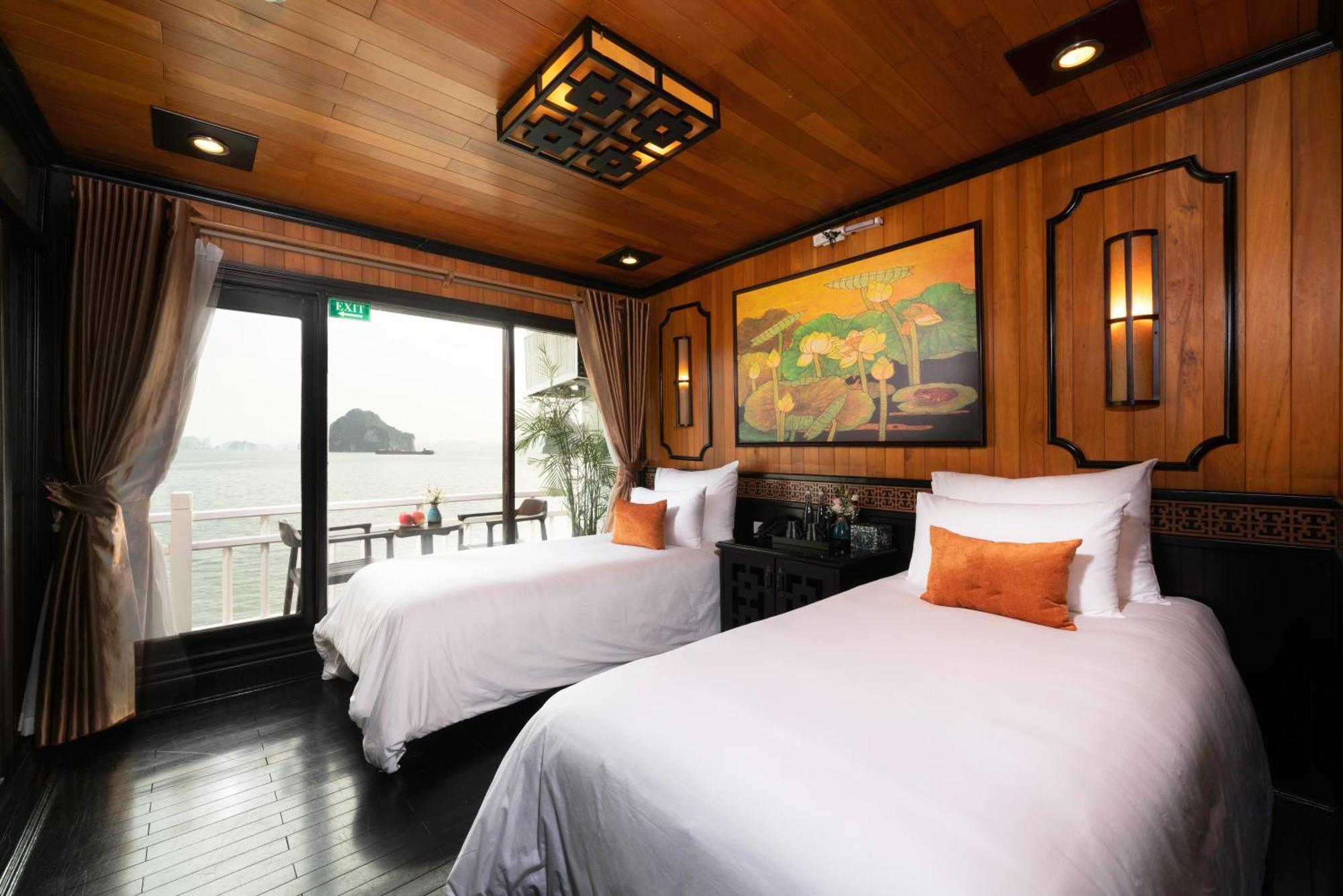 Hotel Arcady Boutique Cruise Ha Long Exterior foto