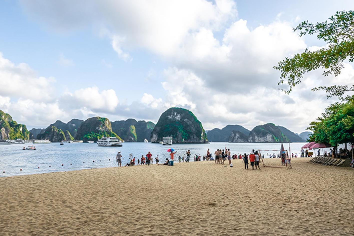 Hotel Arcady Boutique Cruise Ha Long Exterior foto